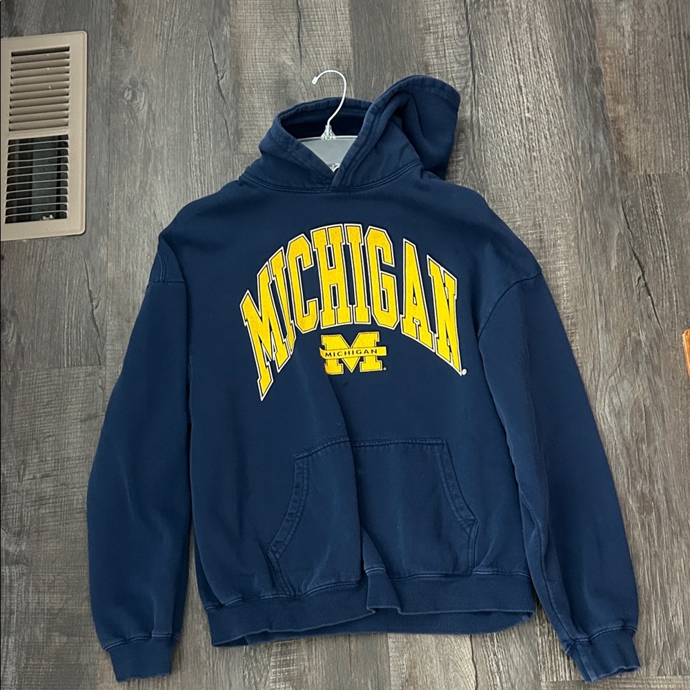 Michigan Kids Hoodie - Navy Blue